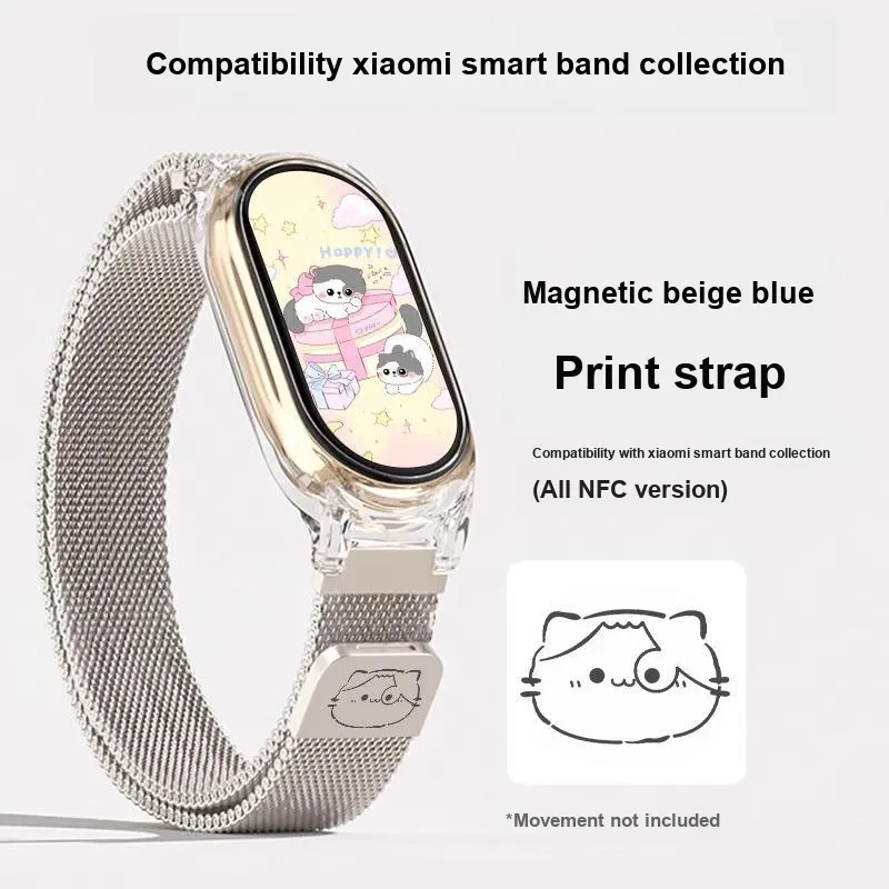 Miss Wrist Watch Bands Laser Print Niche Individual Creative Unisex-1