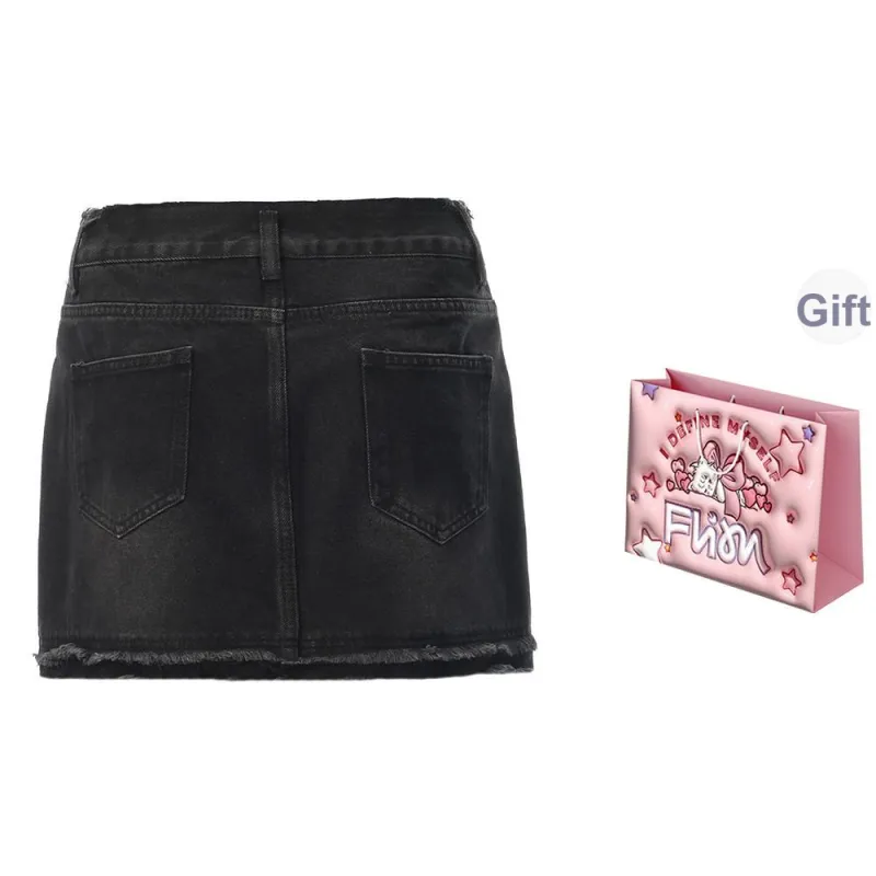 FLIM Denim Short Skirts Women's-1