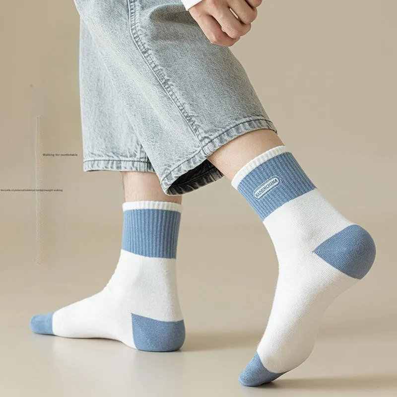 The Temptation Of The Muse Mid Calf Socks Men's 7 Pack-10