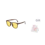 Amber Frame with Yellow Lens