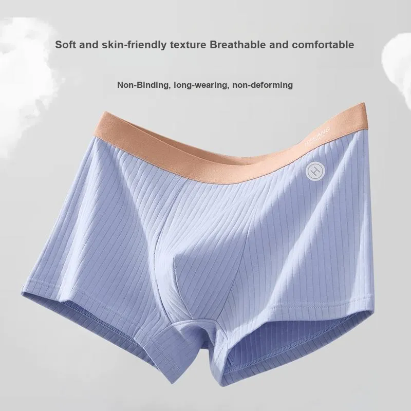 H YXIANG Underpants Men's 4 Pack-4