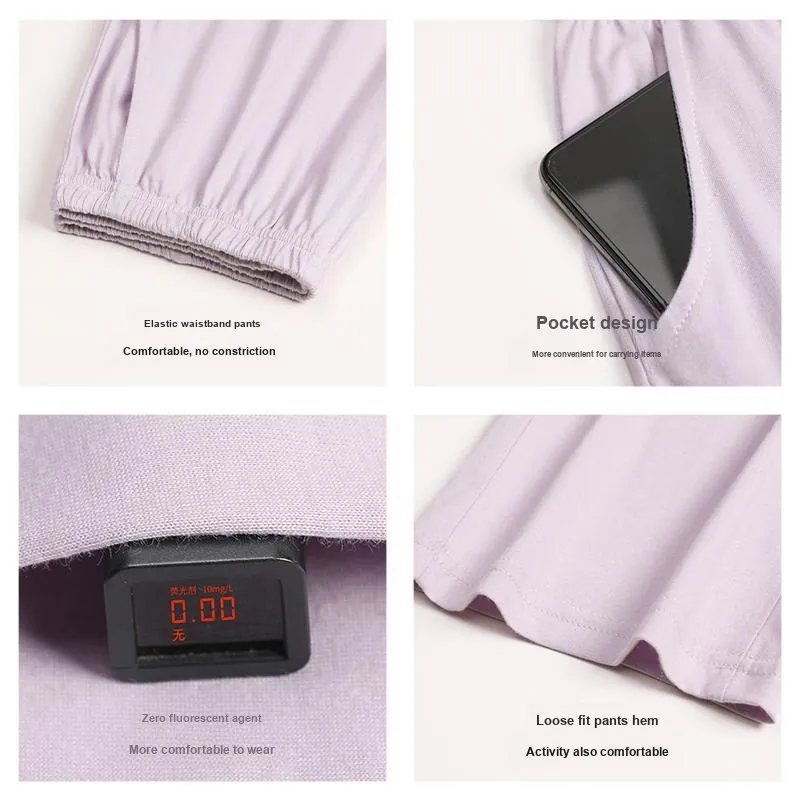FENTENGCARE Pajama Pants Women's-5