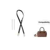 [Single Purchase]Black 1.5cm Two-Section Shoulder Strap-Includes Protective Ring