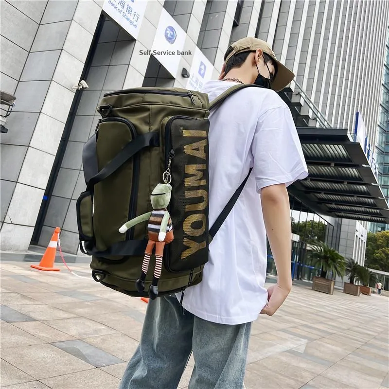 MTribe Nylon Travel Bag Unisex Multicolor-39