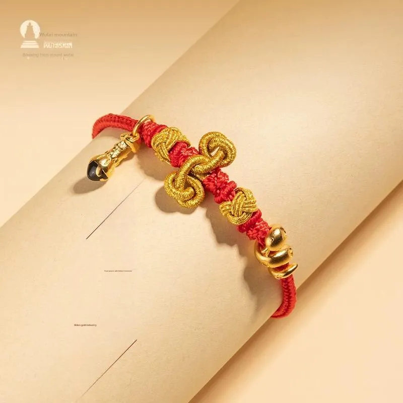 Mount Wutai Cotton Rope Bracelets Unisex-2