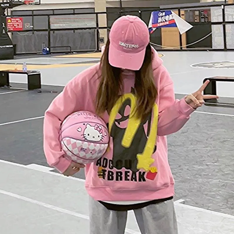 MESUCA PU Basketball Pink Size 7 Training Unisex-1