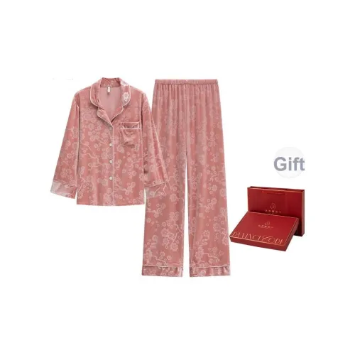 DAFENQIMIMA Пижамный комплект для женщин набор в подарочной коробке
