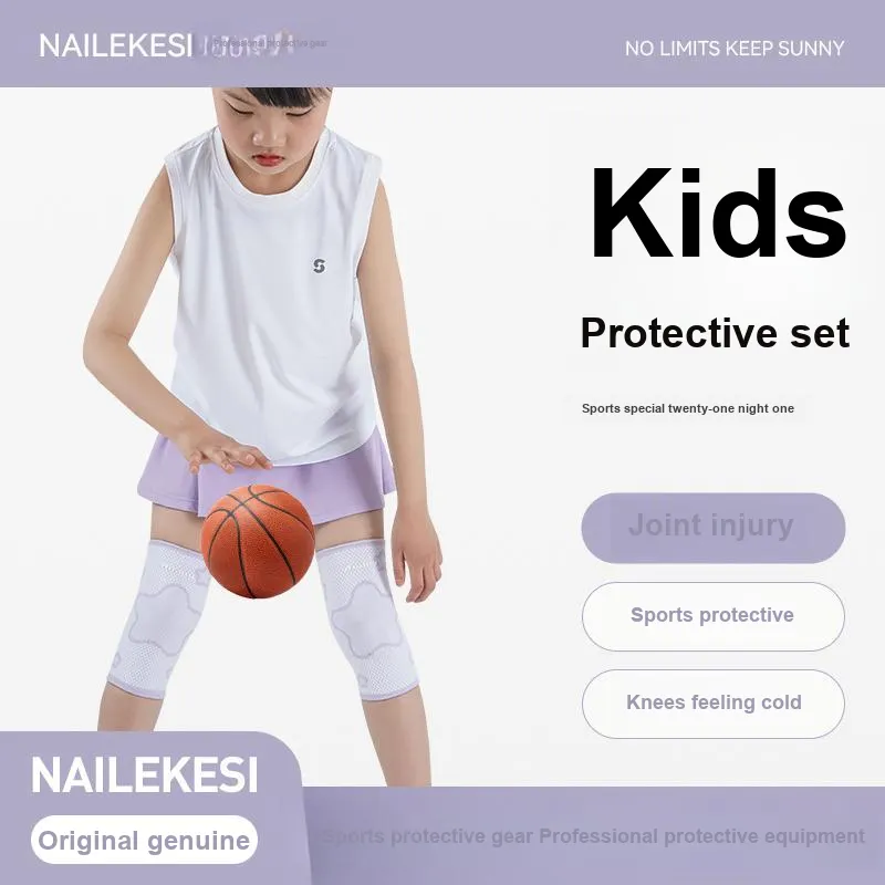 NAILEKESI Knee Pads Polyester Soccer Basketball Kids'-9