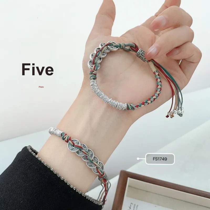 Silver Arashi Sterling Silver Bracelet 999 Fine Silver Unisex-1
