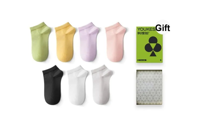 YOUKESHU Women's Socks-24