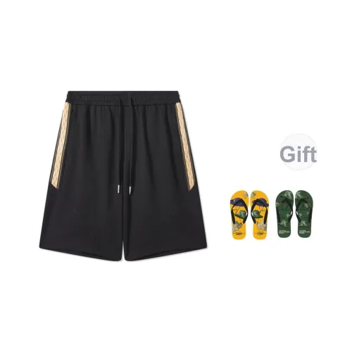 Cabbeen Повседневные шорты Мужские Угольный черный 01