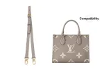Onthego 1,8 см ширина, слоновая серый, двухсекционный, регулируемый, 90-120 см