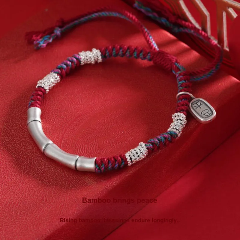 Yu Yin Foot Silver 990 Bracelets Unisex-1