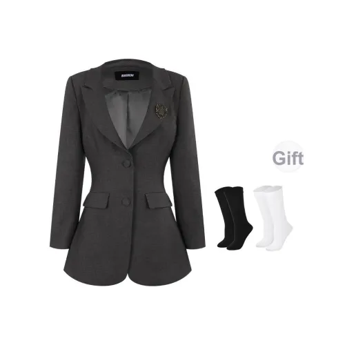 BSEVENI Темно-серый Женский Униформа