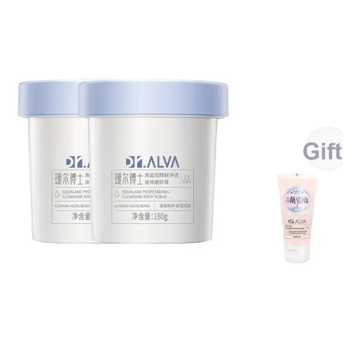 Dr.Alva Скраб для тела с скваланом и ниацинамидом Унисекс 180г 360г