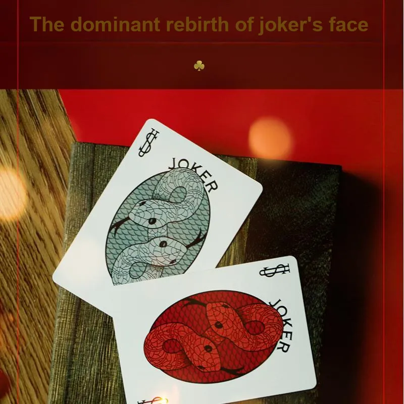 BICYCLE Bicycle Year Of The Snake Luck Red Theme Snake Playing Cards Poker Cards-3