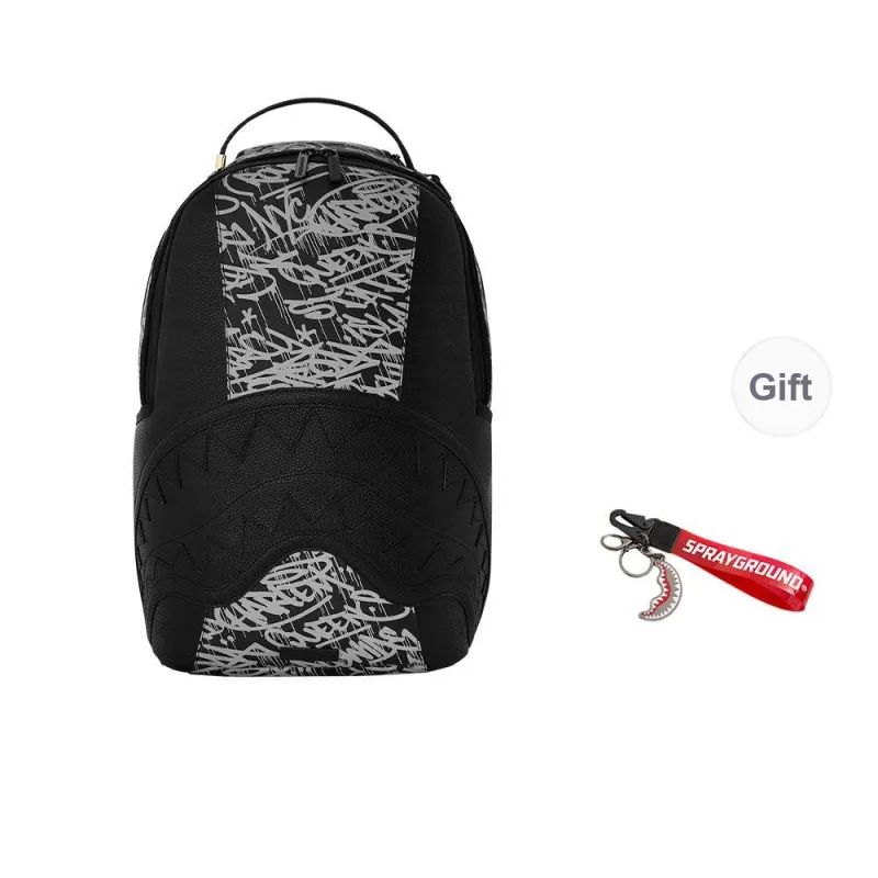 SPRAYGROUND PVC Backpack Unisex Black-7