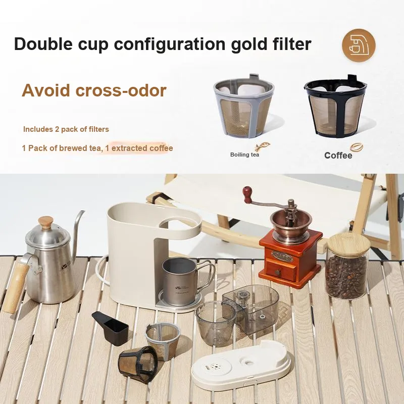MOBI GARDEN x Recolte Outdoor Water Equipment 200ml Camping Household Stainless Steel Pp-6