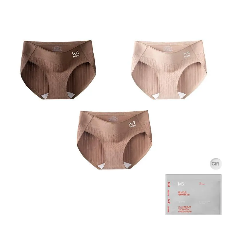 MIIOW Trend Party Series Underpants Women's Shopping Bag 3 Pack-0