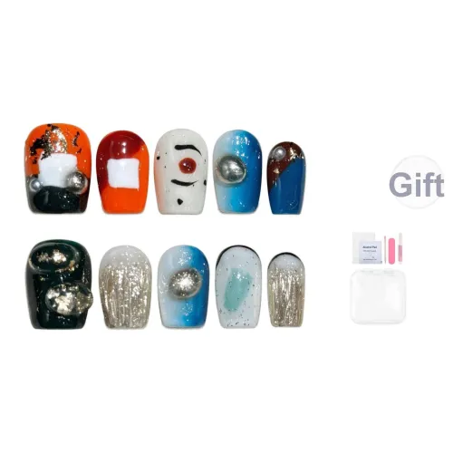 Song Biography Эксклюзивный В Смешанном Осеннем Зимнем False Nail Короткий LADDER 15 мм