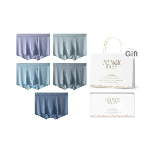 XIA.WA.ZHI.XIU Нижнее белье Мужской Сумка для покупок 5 пар