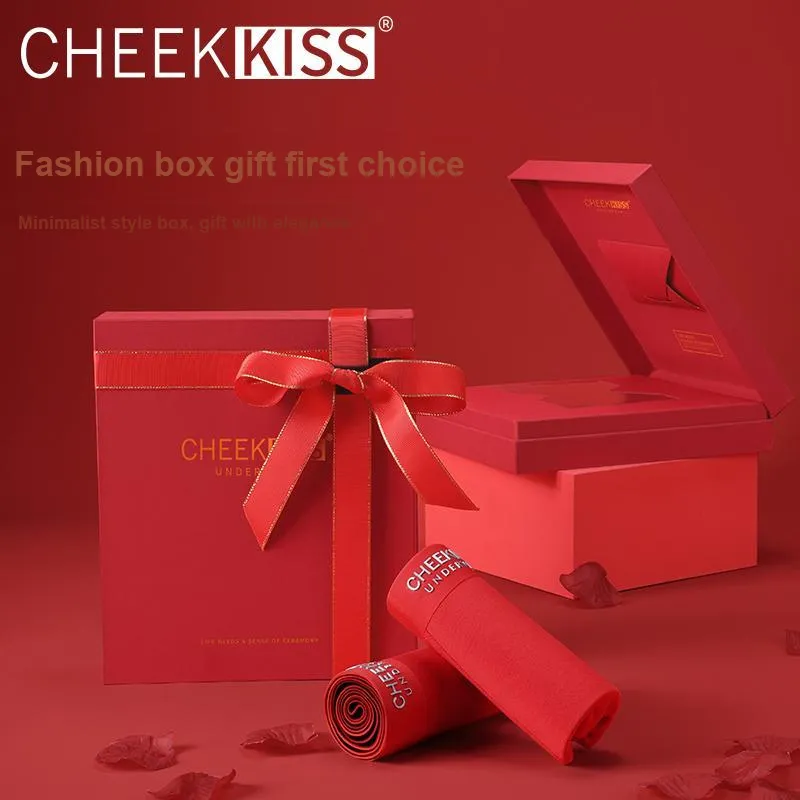 Cheekkiss Underwear Gift Box Men's 2 Pack Red-2