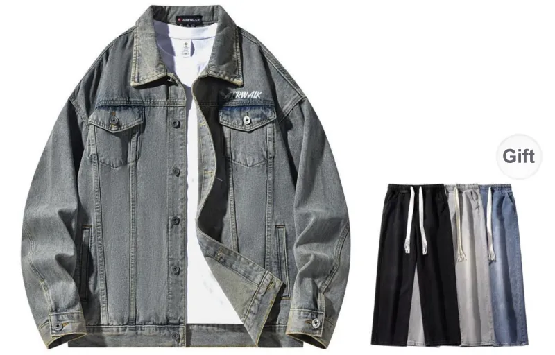 Airwalk Denim Jackets Unisex-25