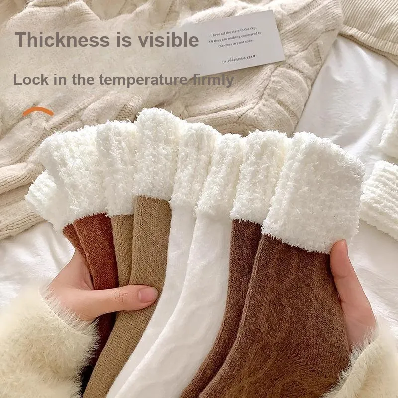 MIIOW Mid Calf Socks Women's 2 Pack-30