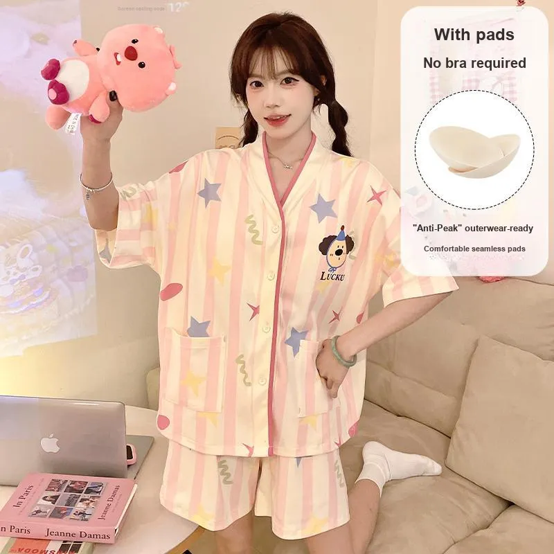 JINXU Women's Pajama Sets-1