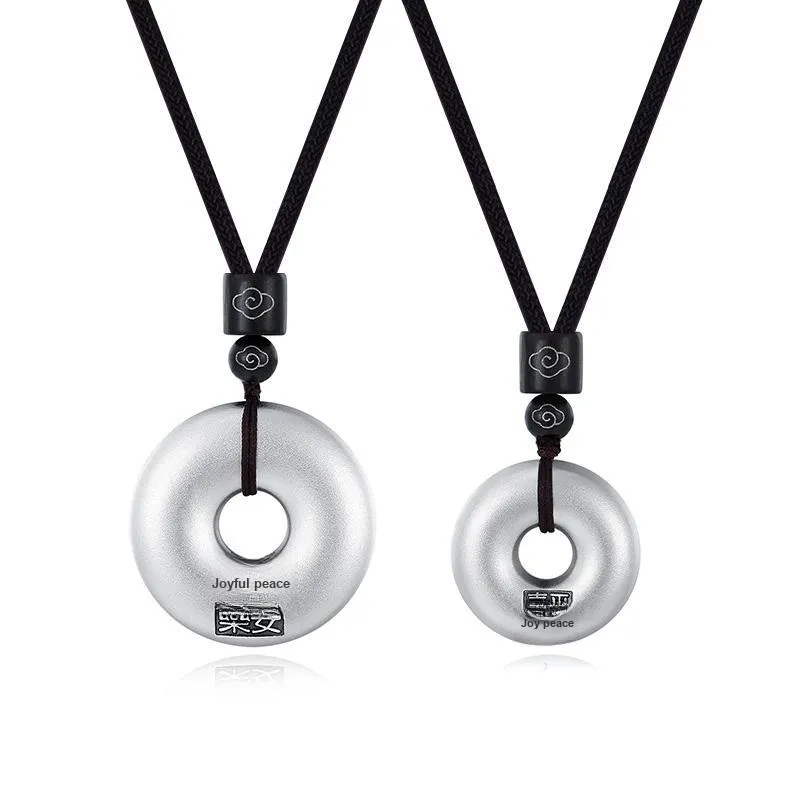 Mini&yaya S999 Fine Silver Necklaces Unisex-5