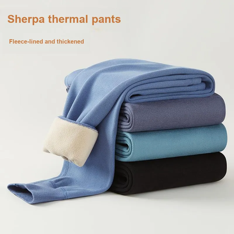 Close fitting Areas Thermal Pants Men's-5