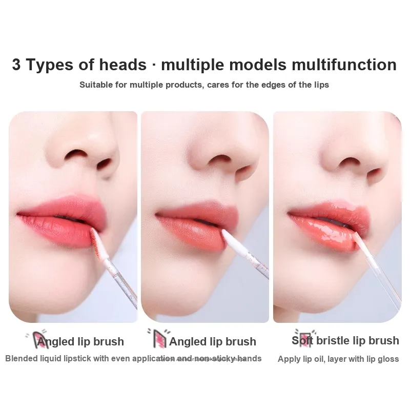 Goodgudi Disposable Lip Brush Sticks Make up Tools Blended-29