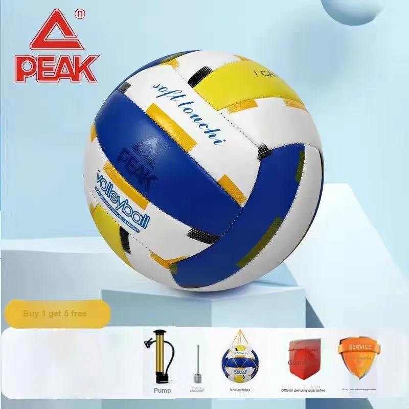 PEAK PVC Material Size 5 Ball Volleyball Unisex-1