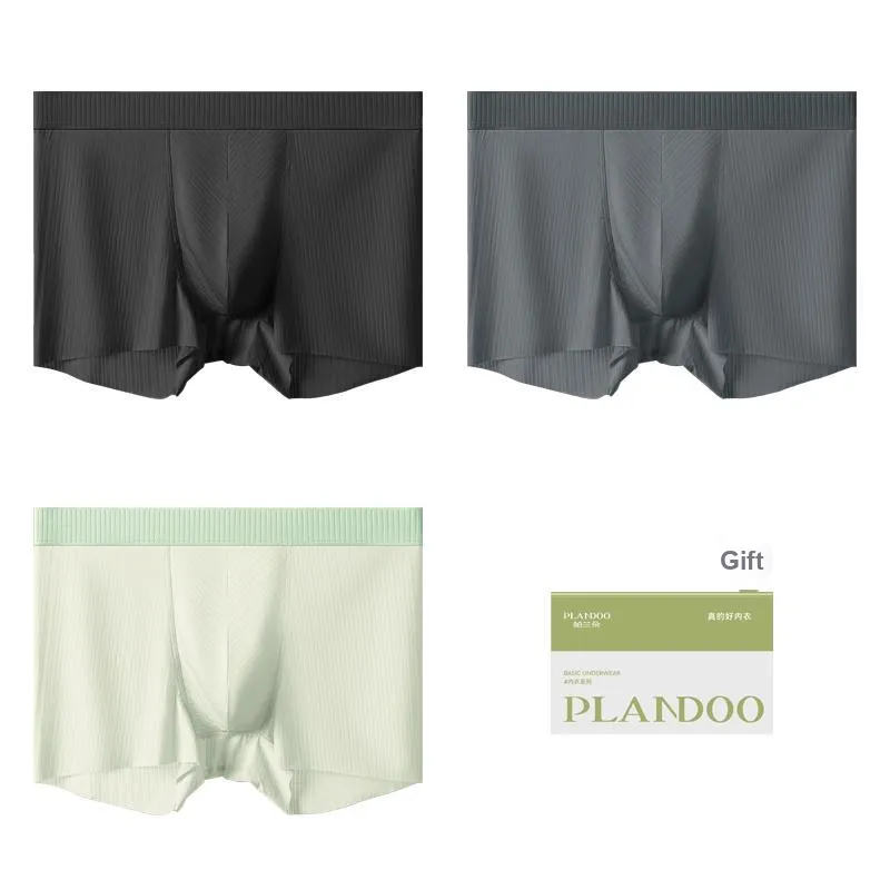 PLANDOO Underpants Men's Shopping Bag 3 Pack-0