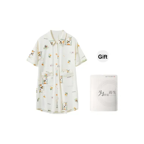 Red Beans At Home Ночная сорочка Женская Сумка для покупок