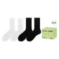 2 White+2 Black (Odor-Resistant Regular)