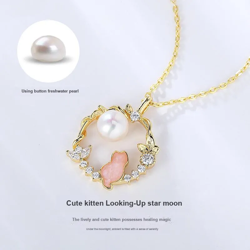 LAOMIAO S925 Silver Necklaces Women's-4