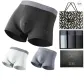 3 Pack Box Included (Black+Lime+Hydrogen Gray) Ice Silk Ultra-Thin/7A Antibacterial/Shopping Bag Included