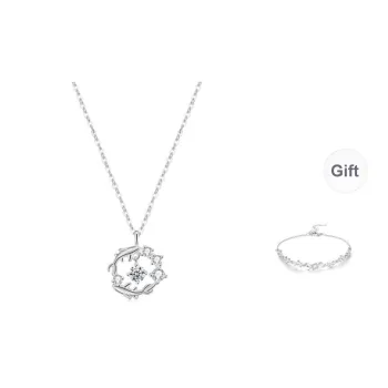EUA Bestie Style Necklaces Women's Give A Bracelet