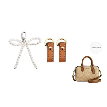Microfiber Coach Rowan 25 18 Crossbody Shoulder Strap Accessory Bag Women's Multicolor