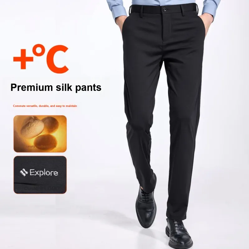 Red bean Casual Pants Men-2
