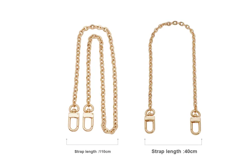 GUYI Metal Bag Accessory Pearl Chain Women's Gold-Tone-77