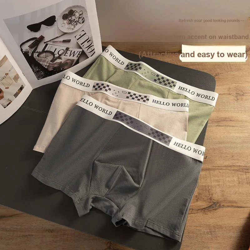 Flowers In Water Underpants Men's 4 Pack-8
