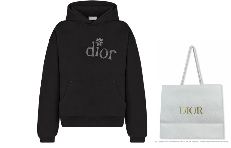 DIOR X Erl Relaxed Fit Hooded Sweatshirt-2