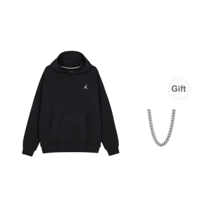 Jordan Sweatshirts Unisex Black-0