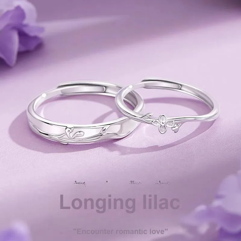 ENFANTIN S999 Fine Silver Rings Unisex-2