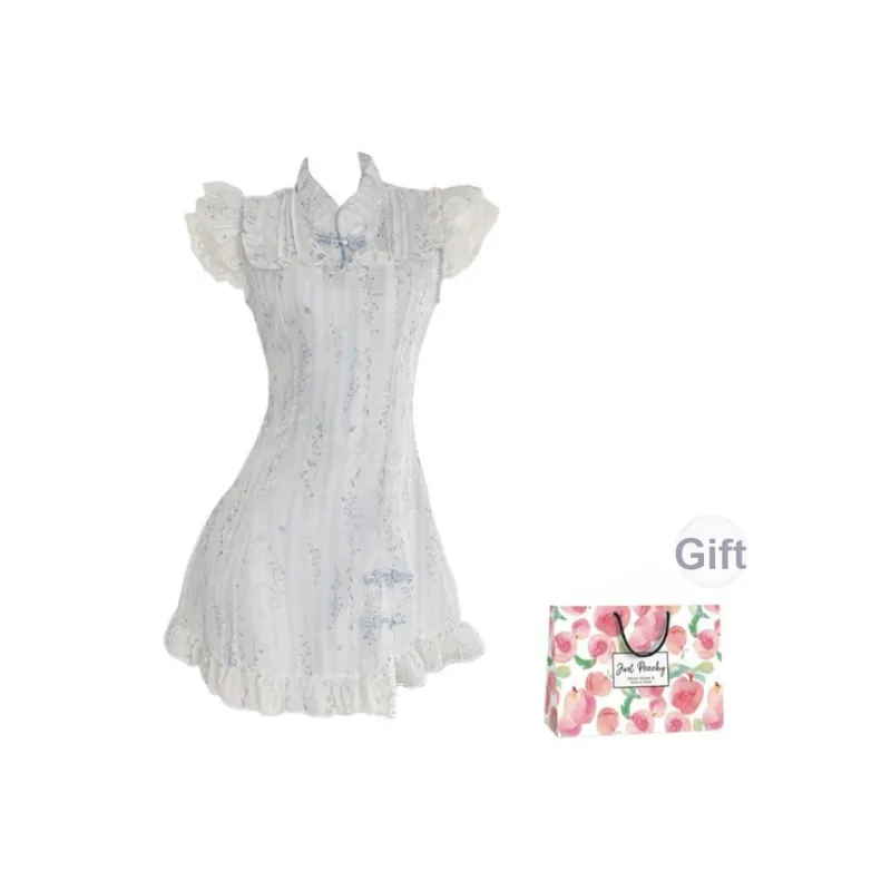GUOZHEN Sleeveless Dress Women's-21