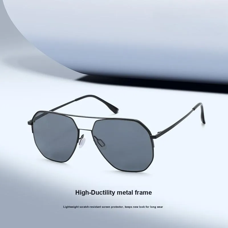 JEKA Metal Irregular Shape Sunglasses Unisex-1