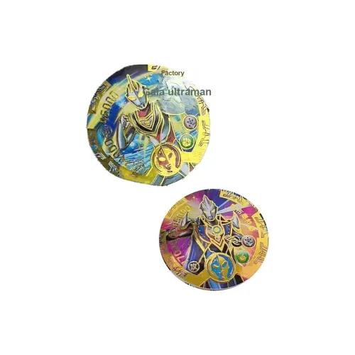 KYOSHO Ультрамен Круглый Карта Пластик Утолщенный Водонепроницаемый Твердый Карта Железо Карта Drop Карта Игрушки