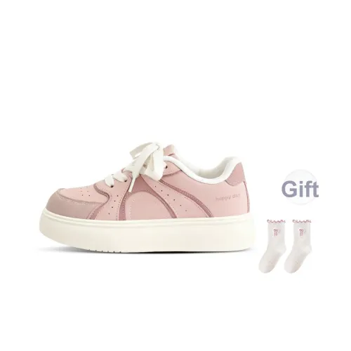 Happy Fish Покрытие Устойчивое к истиранию Легкий Дышащий Увеличивающий высоту Низкие Кроссовки для скейтбординга Женские